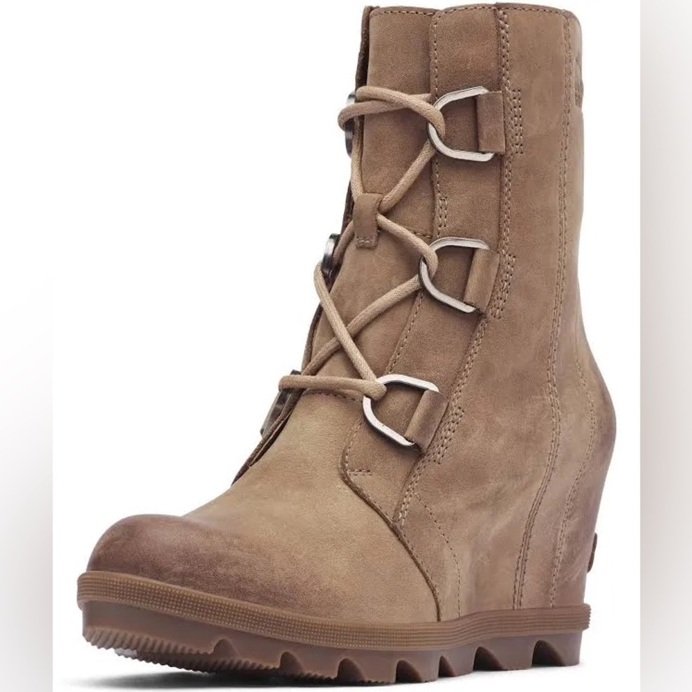 Sorel Joan of Arctic Wedge Boot Ash Brown